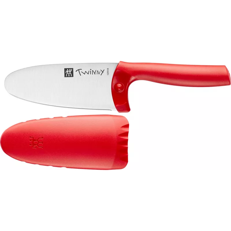 ZWILLING Twinny šefpavāra nazis 36550-101-0 10 cm sarkans Ēdiena gatavošanas nodarbības bērniem