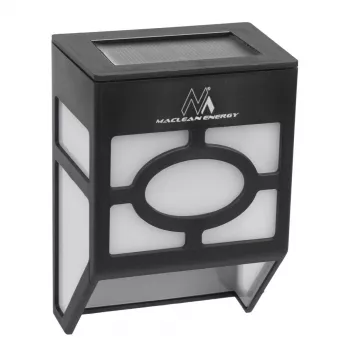 Saules dārza lampa MACLEAN MCE171 komplekts 2 gab. LED ar saules enerģiju darbināmas āra gaismas