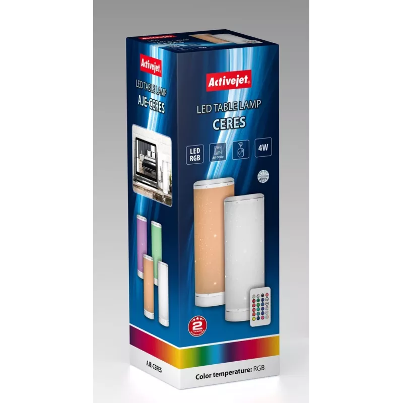 Activejet LED dekoratīvā lampa AJE-CERES RGB