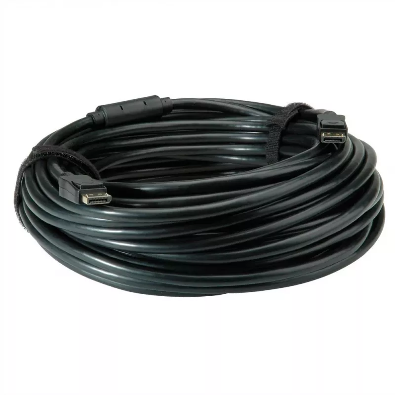 DisplayPort kabelis VALUE 14.99.3496 20 m Melns