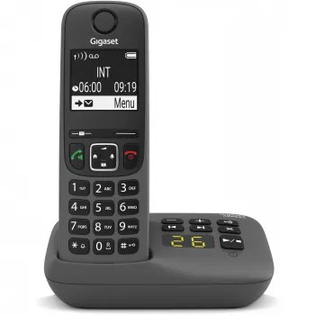 Analogais/DECT telefons Gigaset AE690A zvanītāja ID bezvadu klausule Antracīta