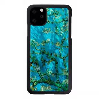 Aizsargapvalks viedtālrunim iKins iPhone 11 Pro Max — Almond Blossom Melns