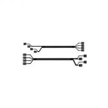 SAS kabelis INTEL A2U8PSWCXCXK2 SFF-8611 uz SFF-8611 0,875 m melns, 2 gab. iepakojumā