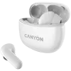 Canyon TWS-5 Bluetooth austiņas ar mikrofonu, BT V5.3 JL 6983D4, frekvenču diapazons: 20Hz-20kHz, akumulators: austiņas 40mAh*2 + uzlādes futrālis 500mAh, Type-C