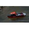 Amewi Rescue Boat 26117 — Brushless Jet Drive, 320 mm, Melns/Red