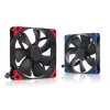 140 mm Noctua NF-A14 PWM chromax.Melns.swap korpusa ventilators, 12V, 300–1500 RPM, PWM, 140.2 m³/h, 24.6 dB