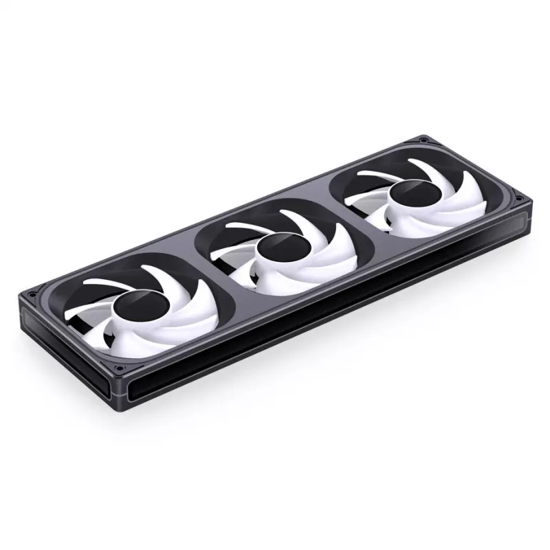Radiatora ventilatoru komplekts Jonsbo ZB-360 PWM ARGB 360mm, melns