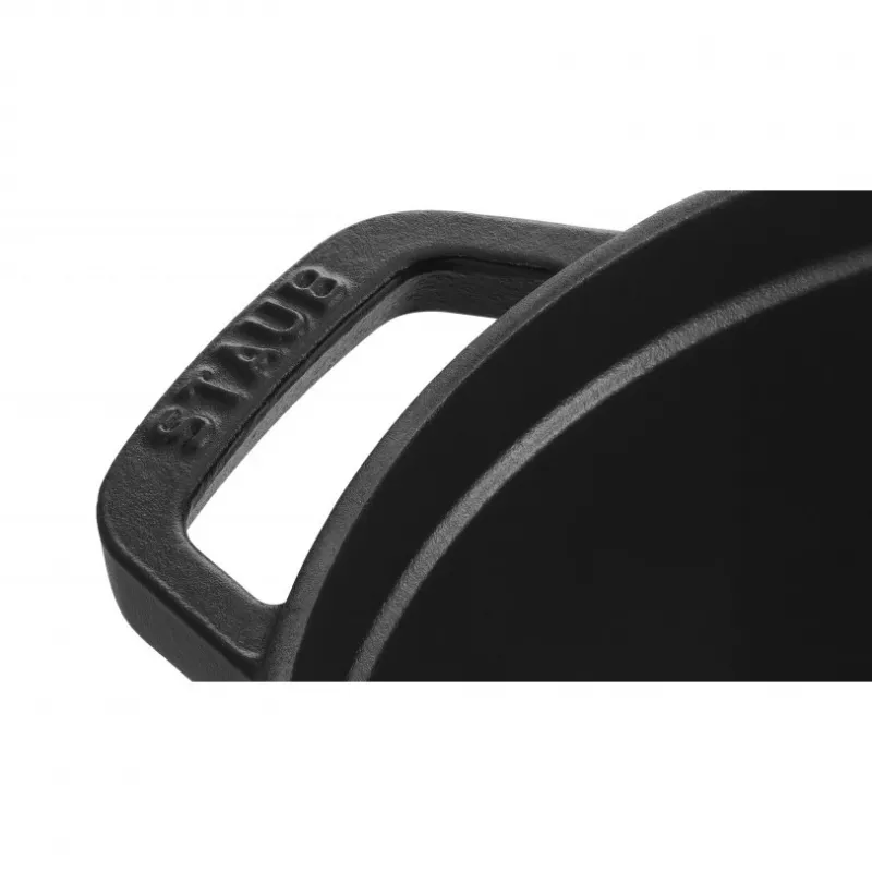 Staub La Cocotte 20cm rund, schwarz, Gusseisen (40509-487-0)
