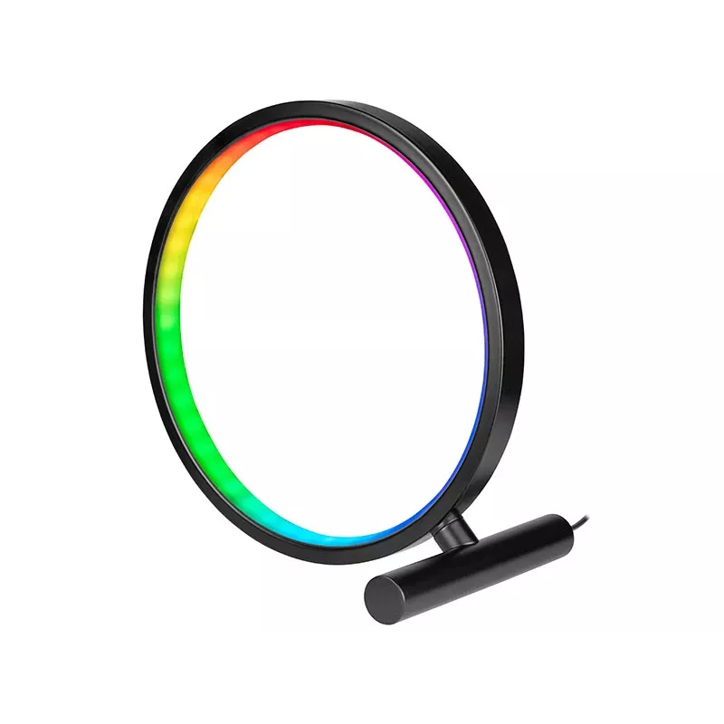 Galda lampa TRACER Ambience Smart Circle LED RGB — dekoratīva viedā LED aplis