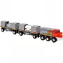 Train BRIO World Santa Fe Train Trains of the World Multicolour
