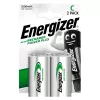 Energizer ACCU Power Plus NiMH uzlādējamās C baterijas, 2500mAh 2 iepakojumā