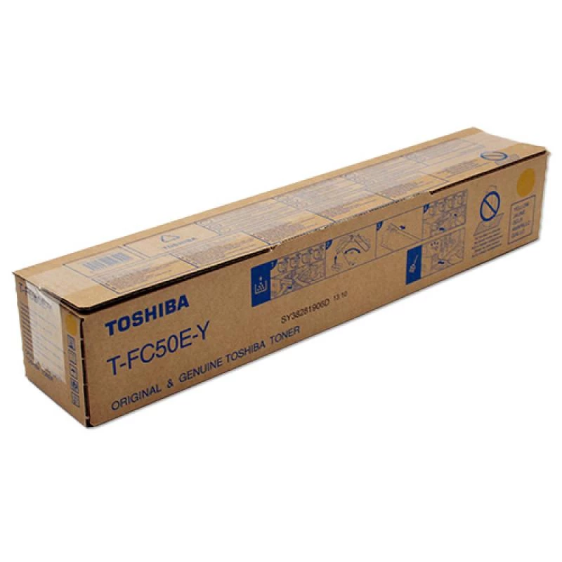Toshiba T-FC50EY tonera kasete 1 gab. Oriģināls dzeltena