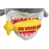 Mīkstā rotaļlieta Schmidt Spiele The balta Shark plīša figūra, modelis 42841, pildīts dzīvnieks
