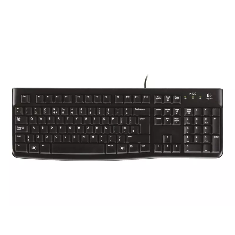 Logitech K120 vadu tastatūra