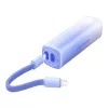 Pārnēsājams ārējais akumulators Vention FHWL0 5000 mAh, zils, 1x USB Type-C, LED indikatori