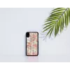 Telefona maciņš iKins iPhone XR — dimanta raksts, melns