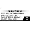 Konstruktors Cobi Blocks 10.5 cm Flak 39 — 339 gab.