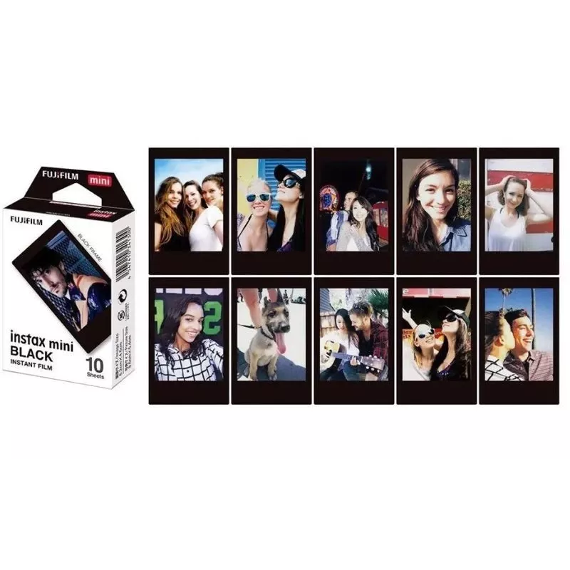 Instant picture film pack Fujifilm Instax Mini — 10 lapas, kredītkartes izmērs
