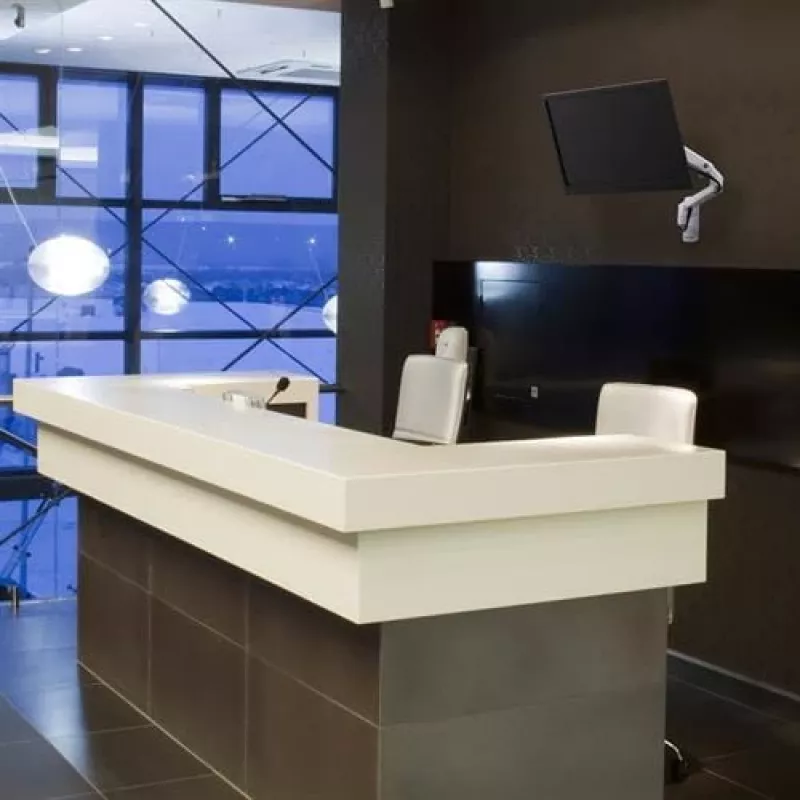 Sienas monitora kronšteins Ergotron MXV Series MXV 34 collas Balts