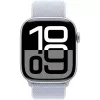 APPLE Watch Series 10 GPS 46mm Sudraba alumīnija korpuss ar Blue Cloud Sport Loop