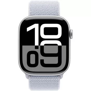APPLE Watch Series 10 GPS 46mm Sudraba alumīnija korpuss ar Blue Cloud Sport Loop