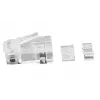 Microconnect KON511-50 vadu savienotājs caurspīdīgs