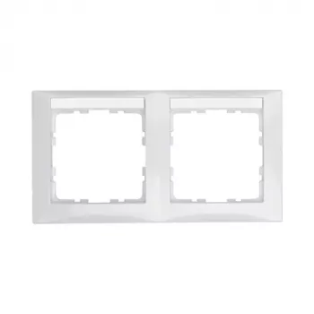 Vāciņš / slēdža pārsegs berker 10228919, Balts, Duroplast, 80.5×151.5 mm, 10 gab. iepakojumā