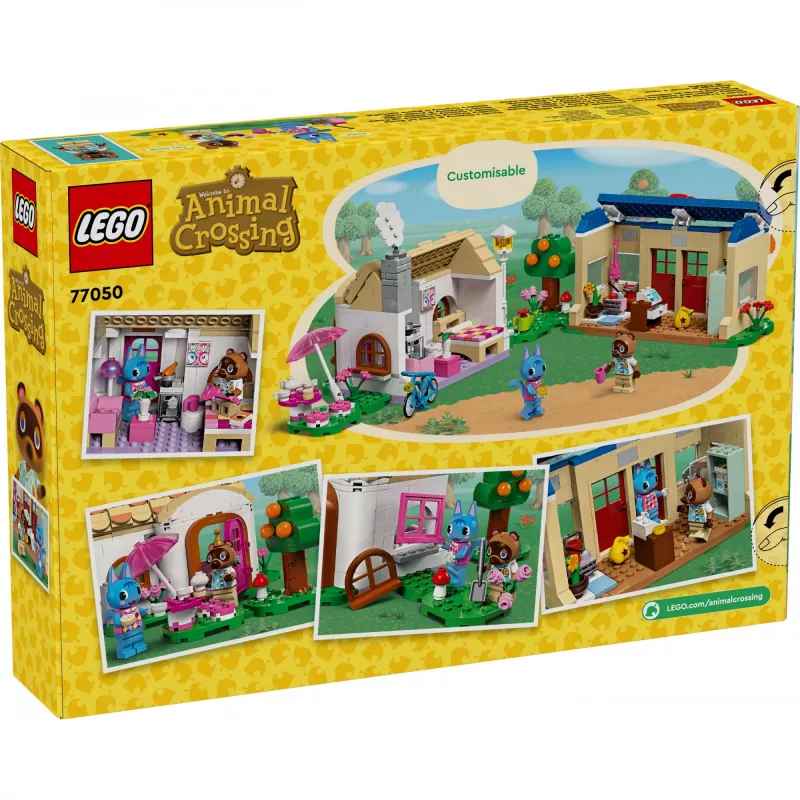 Konstruktors LEGO 77050 Animal Crossing Nūka veikala Sofijas Mājas komplekts – modulārs spēļu komplekts
