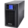 UPS QOLTEC Pure Sine Wave 3kVA 2400W ar AVR un LCD displeju