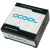 Armatūra Alphacool 17471 — misiņa melna, Ø22 mm, augstums 20 mm