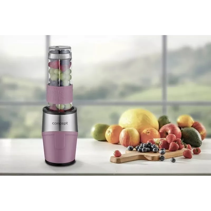 Smoothie blenderis SM3483 500 W piekūnaini rozā