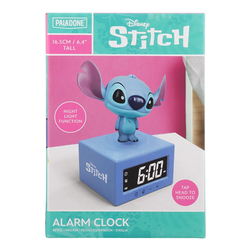 Paladone Disney Stitch ikonas modinātājpulkstenis