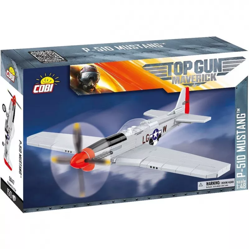 COBI 5847 Top Gun Maverick P-51D Mustang 150 klucīši