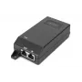 Digitus Gigabit Ethernet PoE+ ievadītājs 802.3at 30 W melns