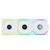 Ventilators Lian Li UNI FAN SL Wireless 120 12 cm balts 3 gab. 28,5 dB 64,05 cfm