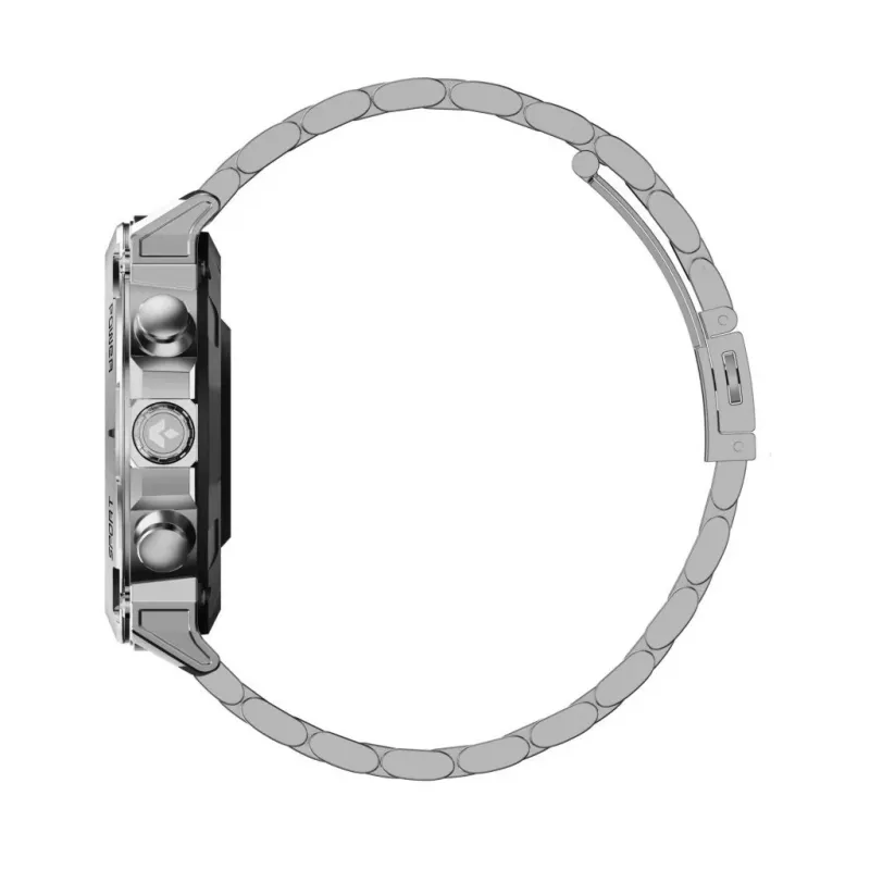 Viedpulkstenis Garett Atom Silver Steel