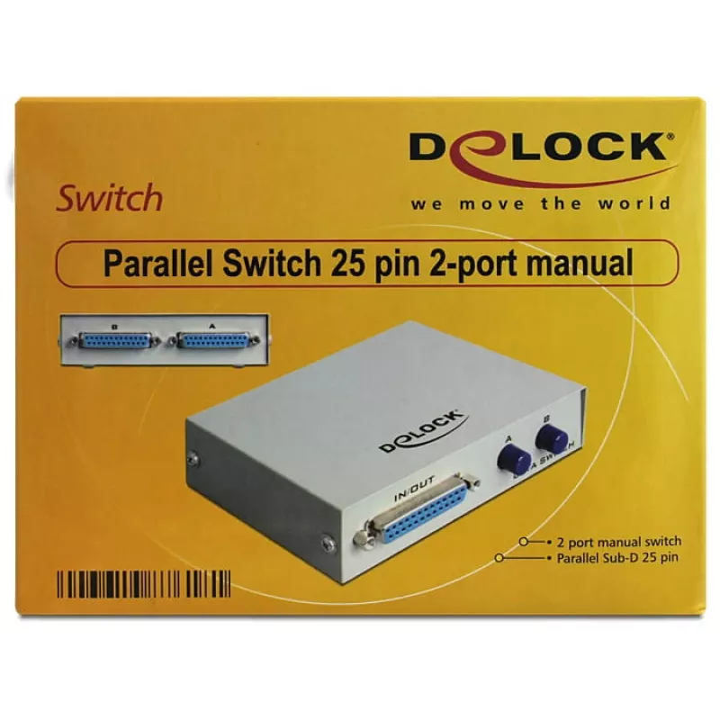 Printera pārslēdzējs DeLOCK 87618
