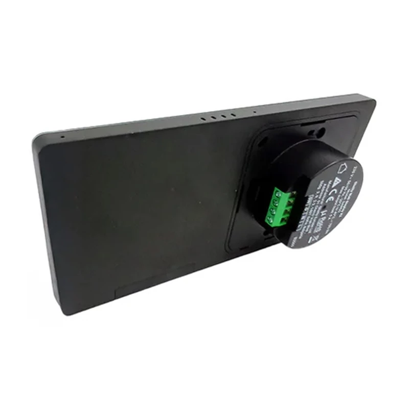 Wall Display Shelly Wall Display X2 WiFi/BLU melns ar H&T – dubultais vadības panelis