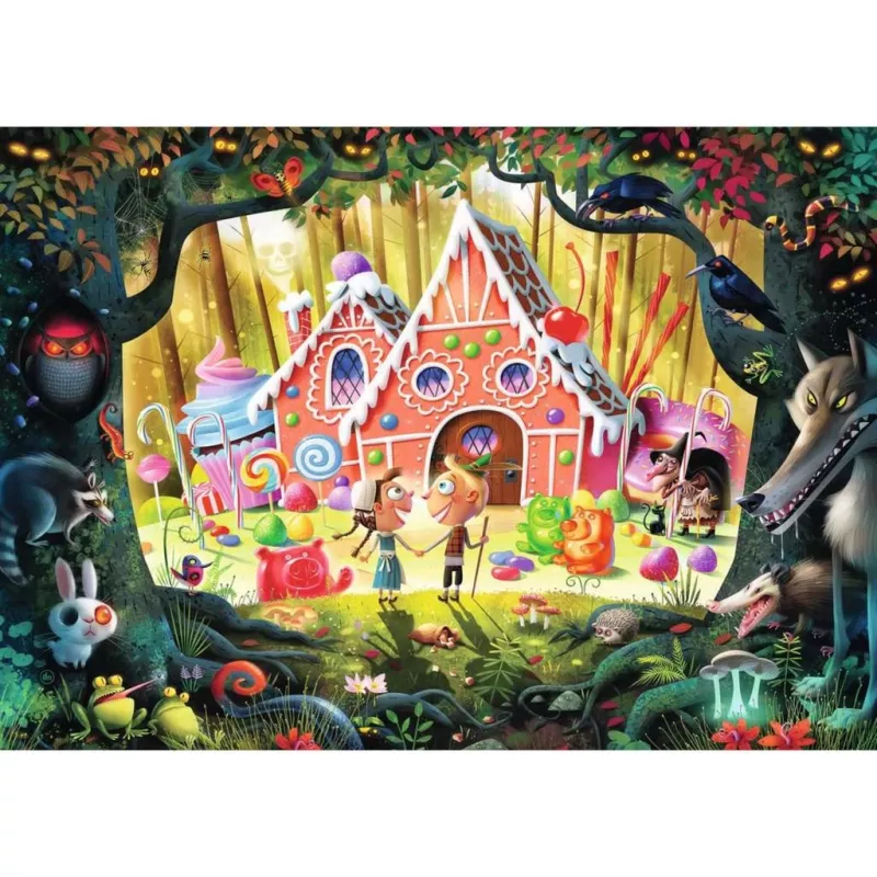 Puzle Ravensburger Hansel and Gretel by Dean Macadam – 1000 gabaliņi, Ravensburger 12000415
