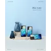 Telefona maciņš iKins Samsung Galaxy S21+ — aizsargājošs aizmugures vāciņš, blue lake Melns