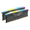 Corsair Vengeance RGB 96 GB (2x48 GB) DDR5-6000 CL30 atmiņas komplekts, melns