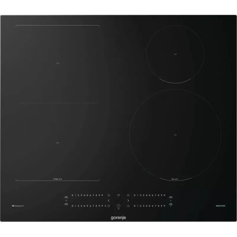 Gorenje GI6432BCWF Melns Built-in 60 cm Zone induction hob 4 zone(s)