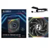 LIAN LI UNI FAN SL Wireless LCD 120 12 cm melns 31 dB 51.45 cfm