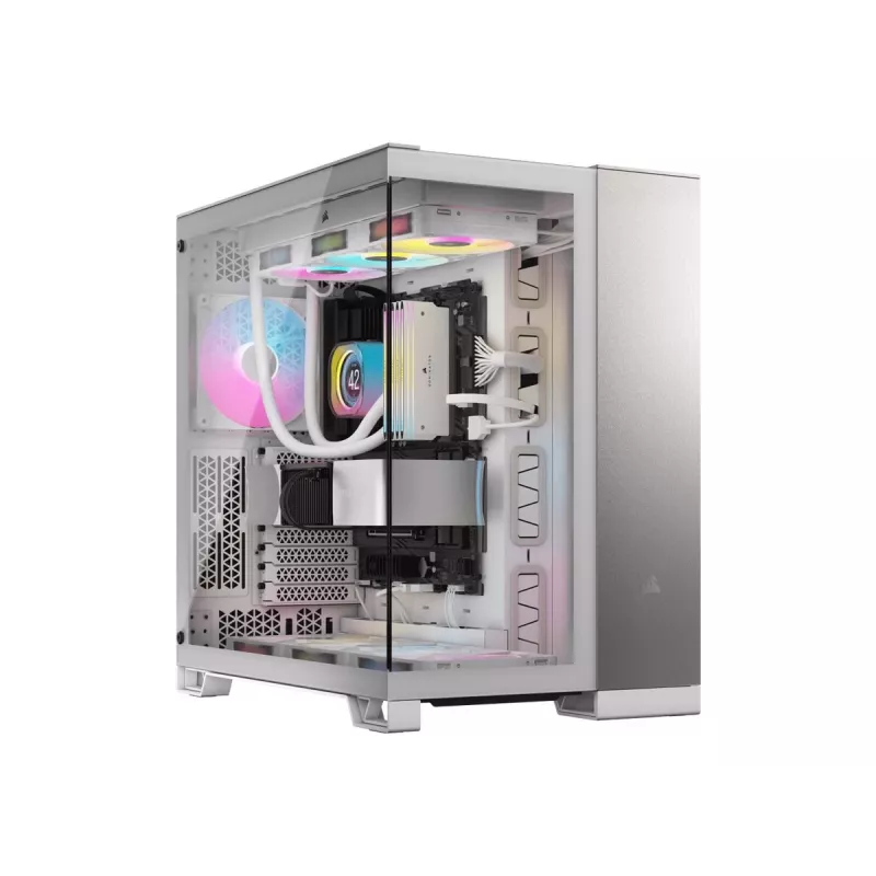 Corsair CC-9011285-WW datora korpuss Midi Tower pelēks, balts