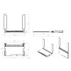 Mikrotik L009UiGS-2HaxD-IN bezvadu maršrutētājs Gigabit Ethernet vienas joslas (2,4 GHz) sarkans