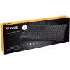 Bezvadu tastatūra YENKEE YKB 2000 CSBK — plāns kompakts dizains, bezvadu savienojums