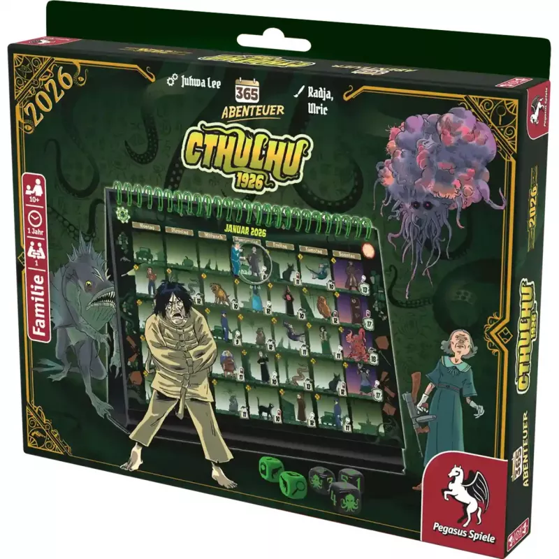 365 adventure - Cthulhu 1926 (2026. gada izdevums), puzles spēle