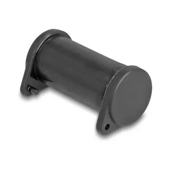 DeLOCK 60671 Port Dust Cover 10 pcs DL4 Silicone Melns 14x29x14 mm