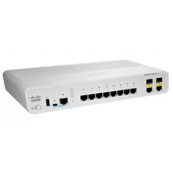 Pārvaldīts slēdzis Cisco Catalyst WS-C2960C-8TC-L L2 8x Fast Ethernet