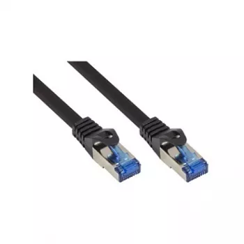 Good Connections Cat.6A komutācijas kabelis SmartFLEX HF melns 1,5m
